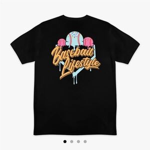 Baseball Lifestyle Men’s Small Ice Cream Cotton Candy Tee ⚾️